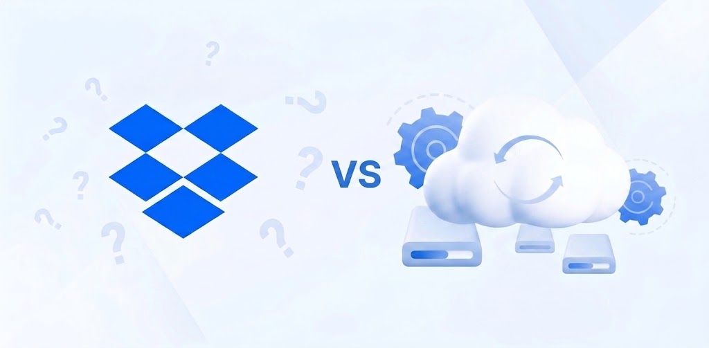 Dropbox とクラウド バックアップ ツール 2026: Internxt、Backblaze、IDrive、Carbonite、比較