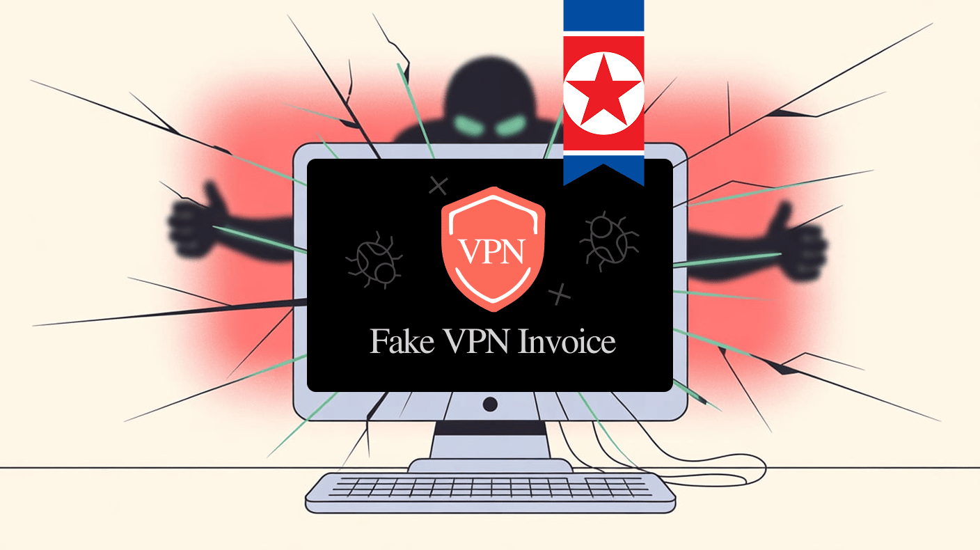 北朝鮮のハッカーが偽のVPN請求書内に新たなバックドアを忍び込む