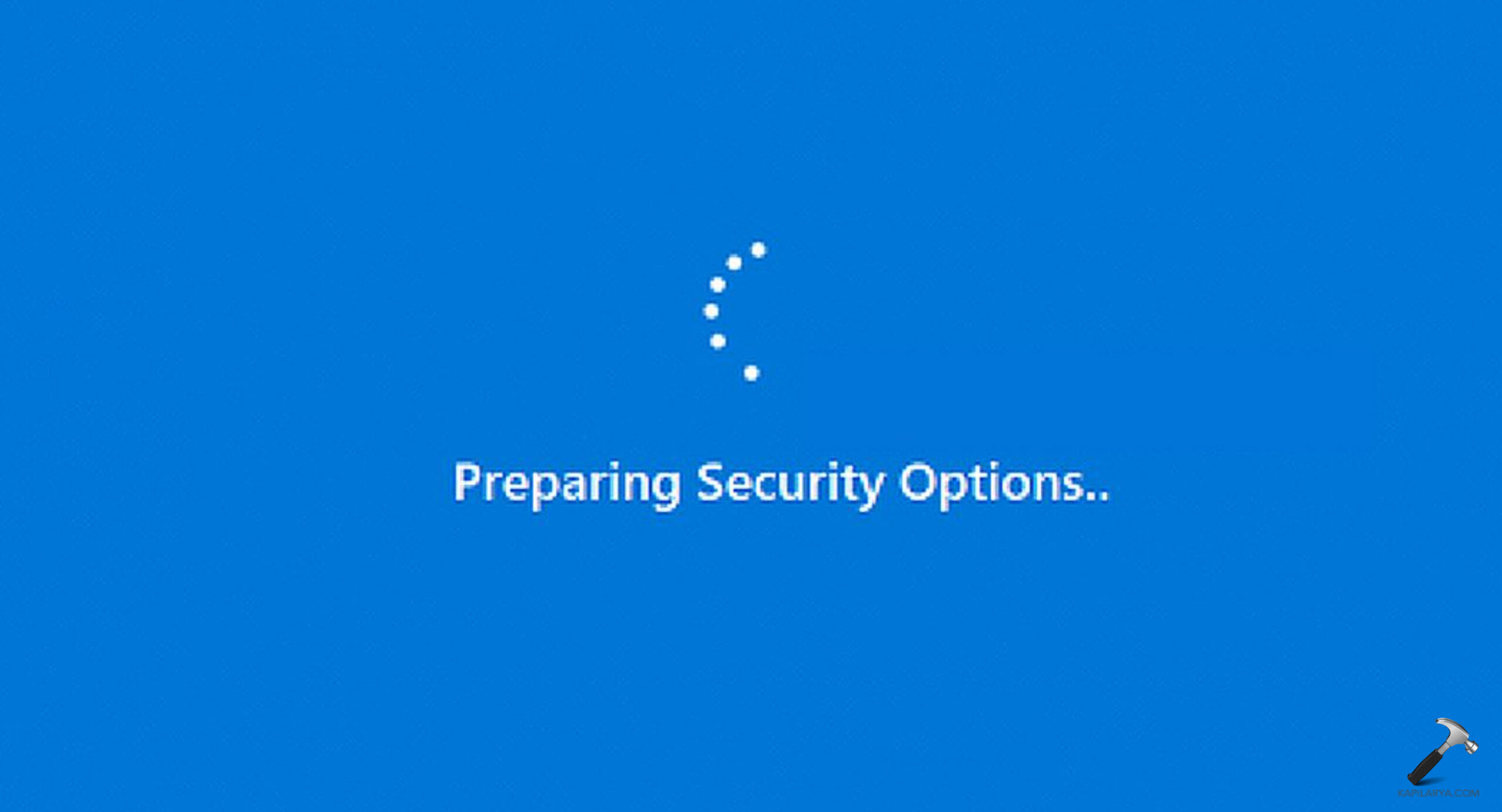 「セキュリティオプションの準備」に詰まったWindows11を修正