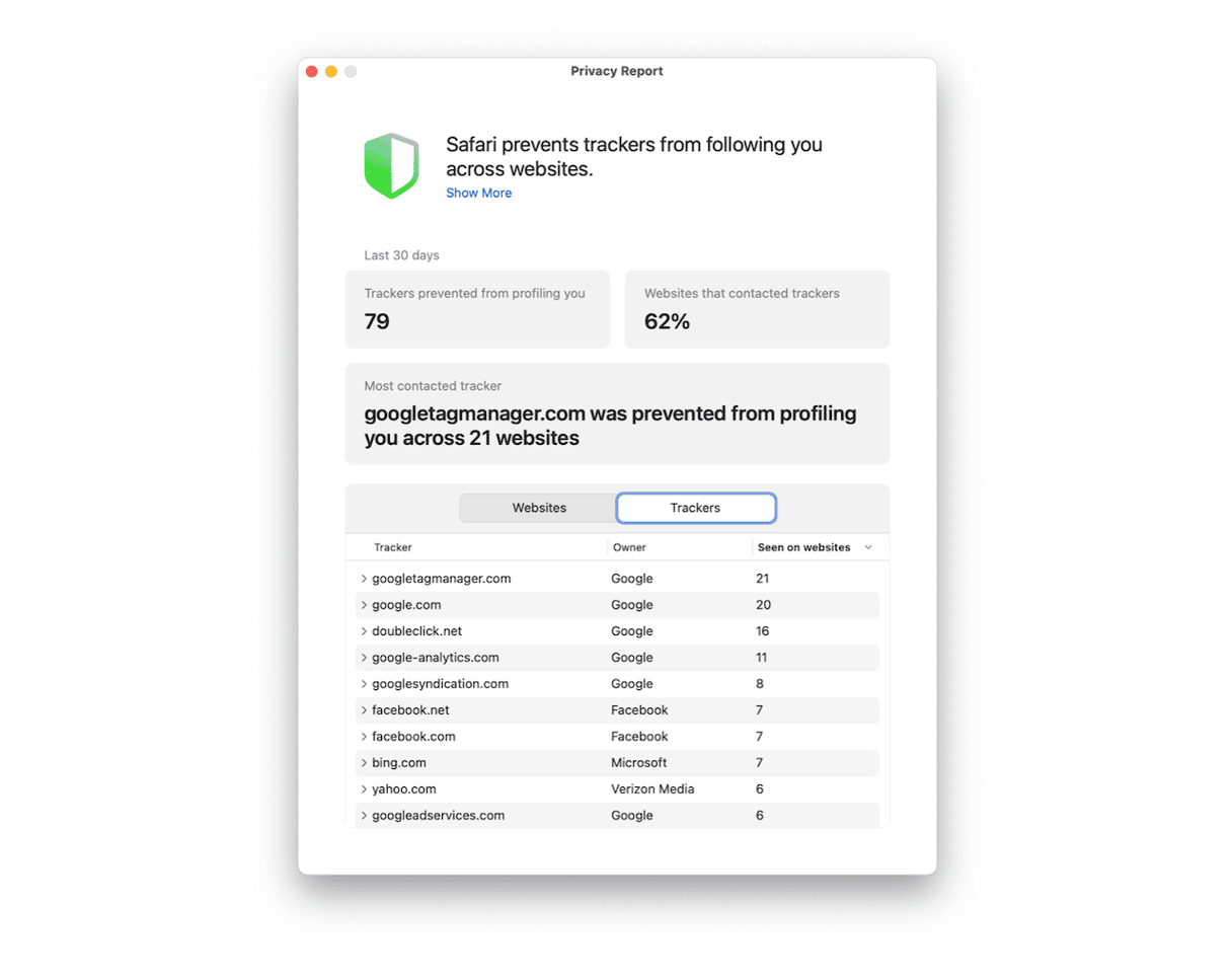 Macでのクロスサイト追跡を防ぐ方法[Safari、Chrome、Firefox、その他のブラウザのヒント]
