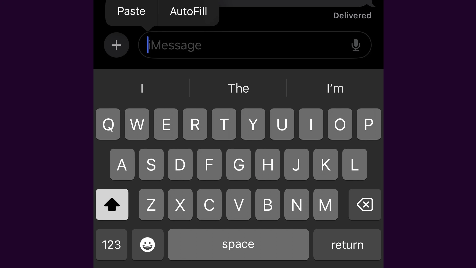 iPhoneでキャップロックを使用します