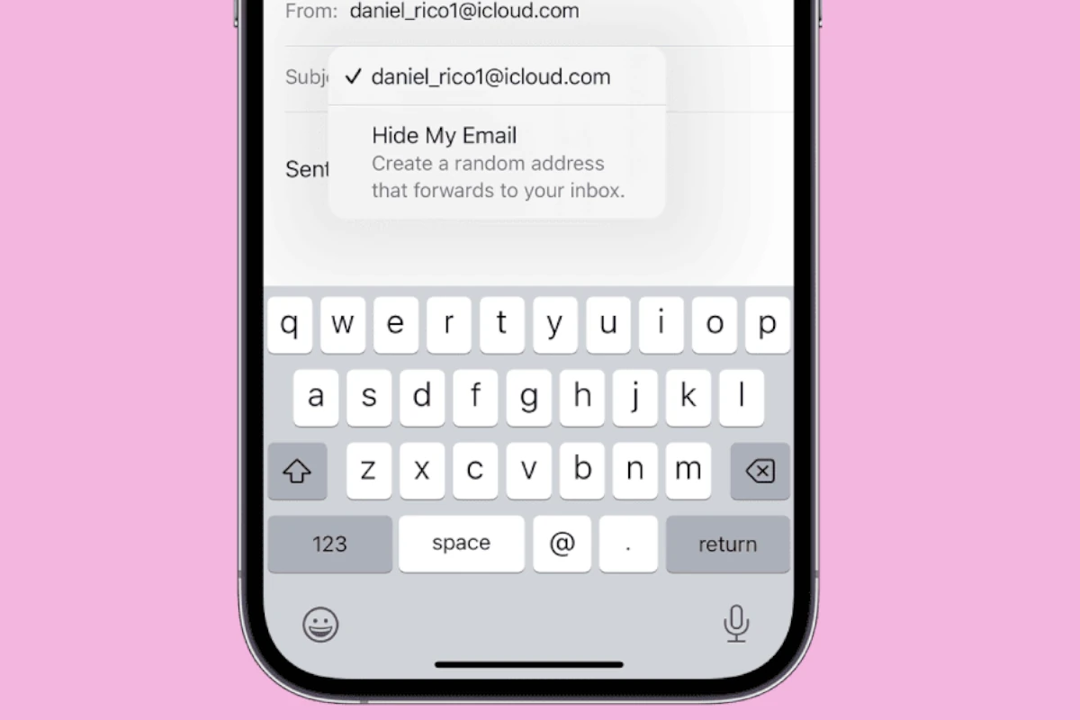 iPhoneで電子メールを決定する方法